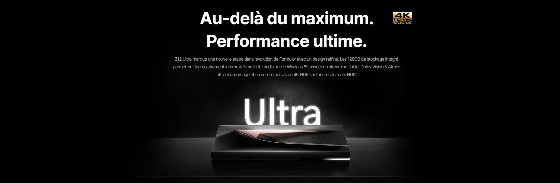 Formuler Z12 ultra BT3