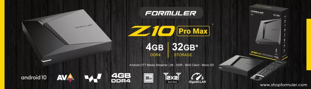 Formuler Z10 Pro Max